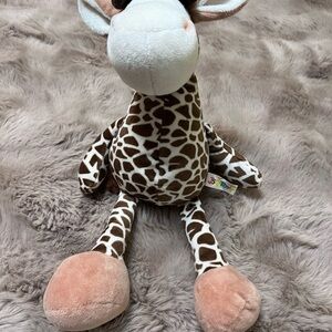 Jsq toys Giraffe stuffed plush floppy standing plush, 11"
